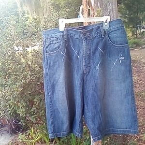 Casual Blue Jean Shorts for Men